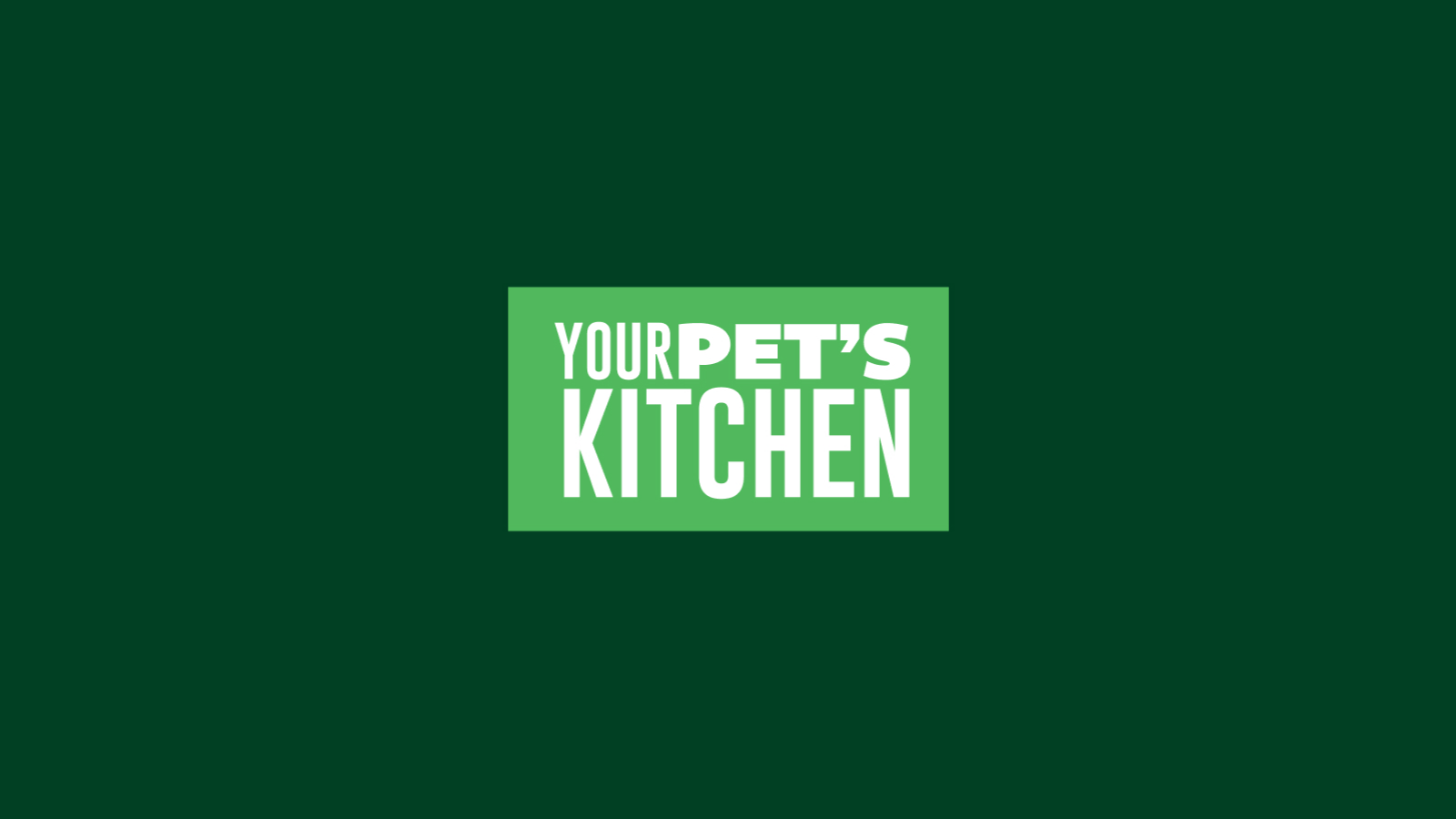 Your Pet's Kitchen